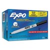 Expo Low-Odor Dry Erase Marker Office Pack, Extra-Fine Needle Tip, Blk, PK36 2003894